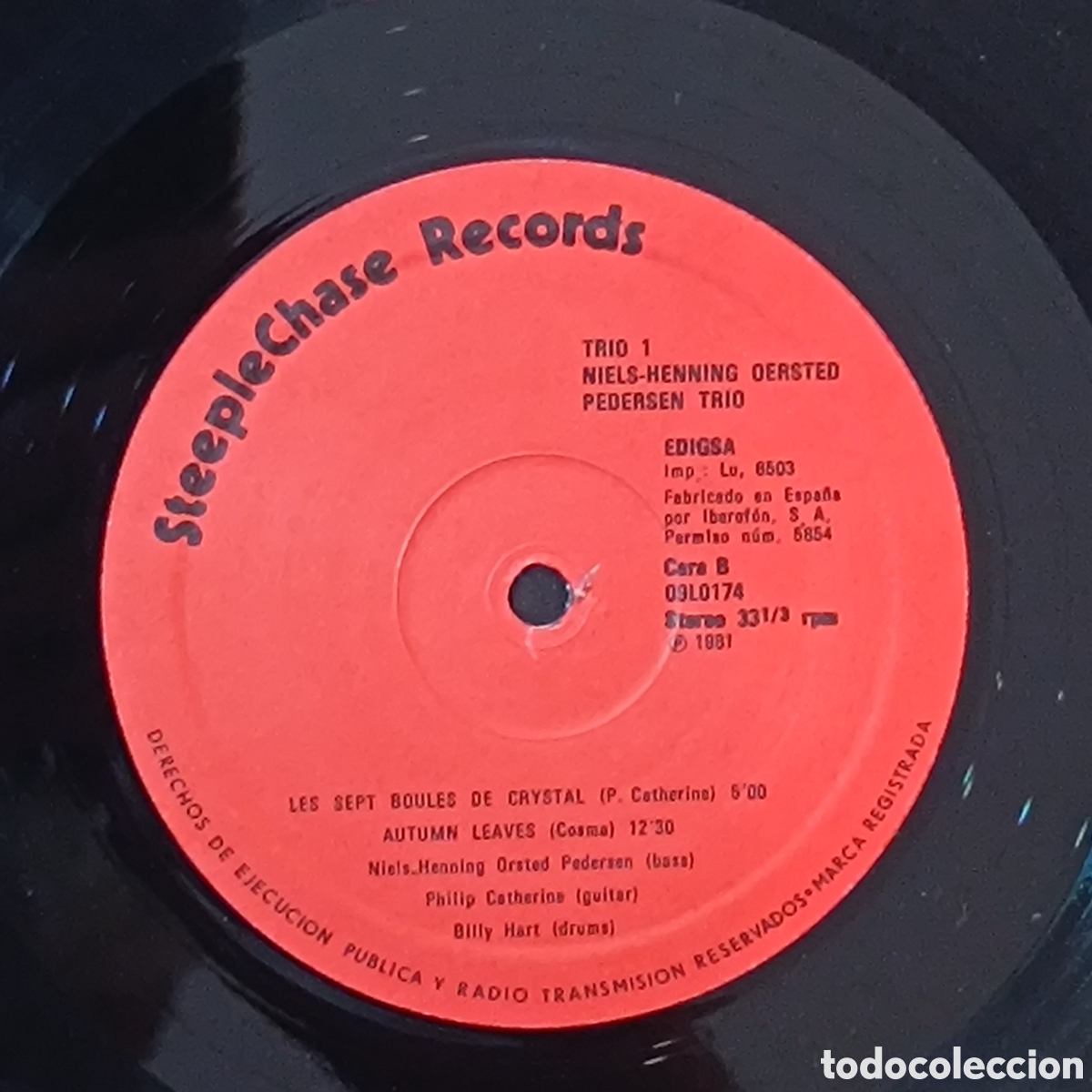 Discos de vinilo: Niels-Henning Orsted Pedersen LP Trio - Foto 6