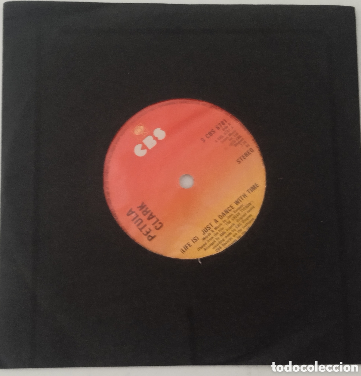 Discos de vinilo: PETULA CLARK - (Life is) just a dance with time (1978) single - Foto 5
