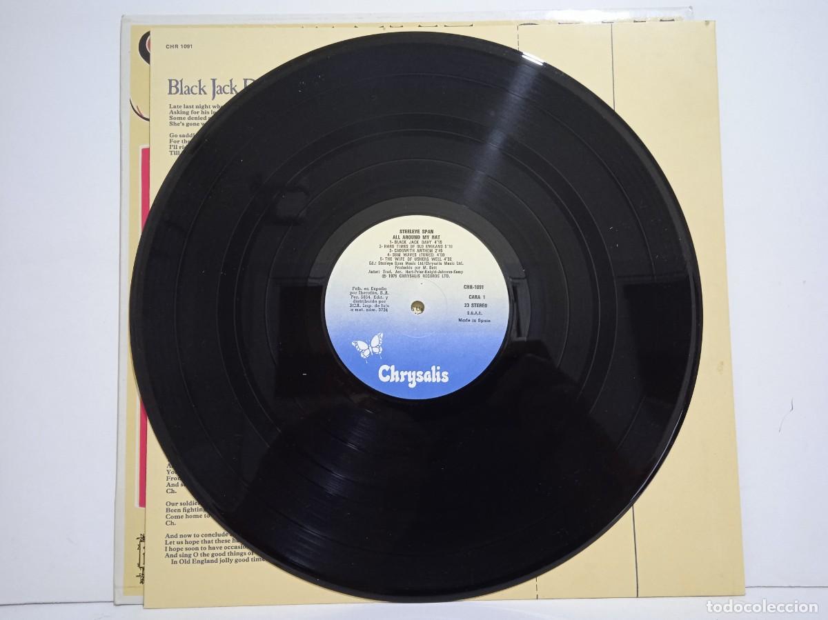 Discos de vinilo: Steeleye Span - All Around My Hat - LP - 1981 - Ed. Espa&ntilde;ola - Foto 5