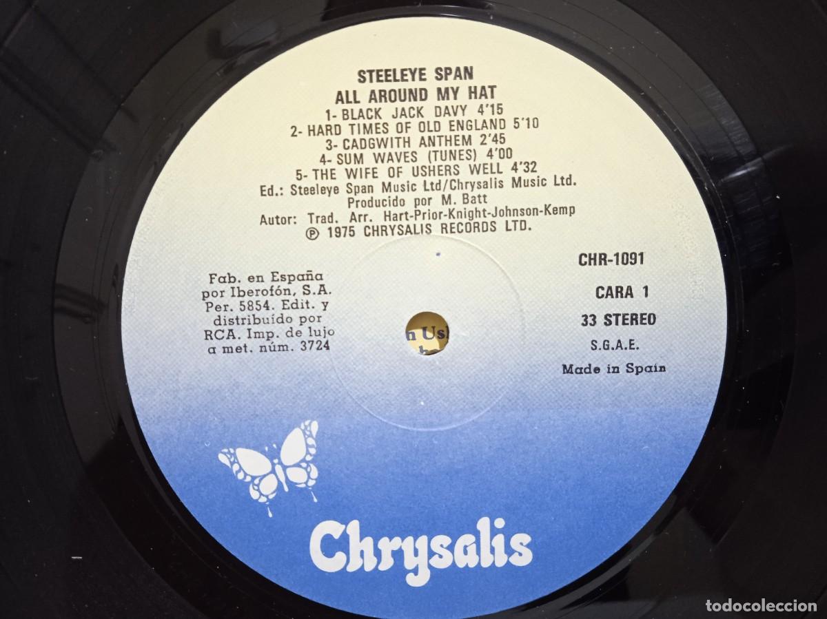 Discos de vinilo: Steeleye Span - All Around My Hat - LP - 1981 - Ed. Espa&ntilde;ola - Foto 6