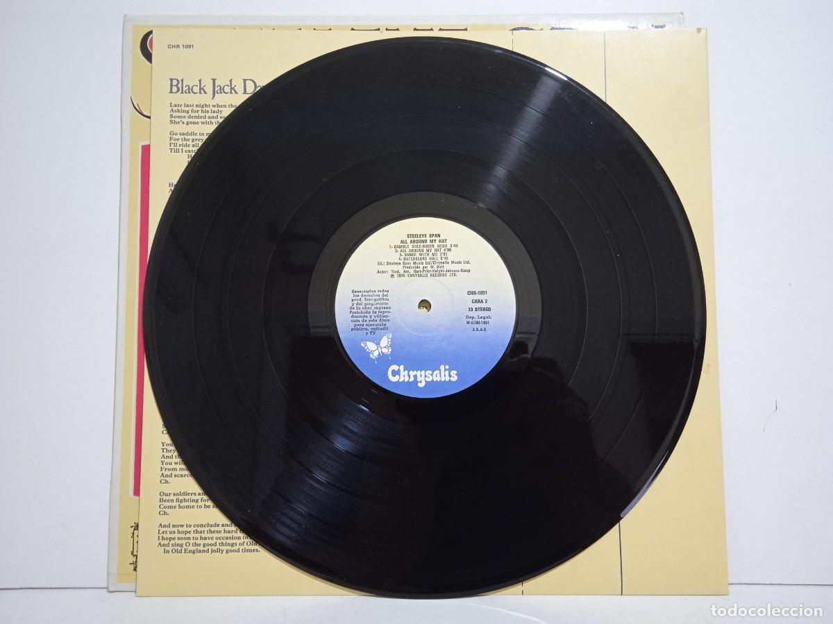 Discos de vinilo: Steeleye Span - All Around My Hat - LP - 1981 - Ed. Espa&ntilde;ola - Foto 7