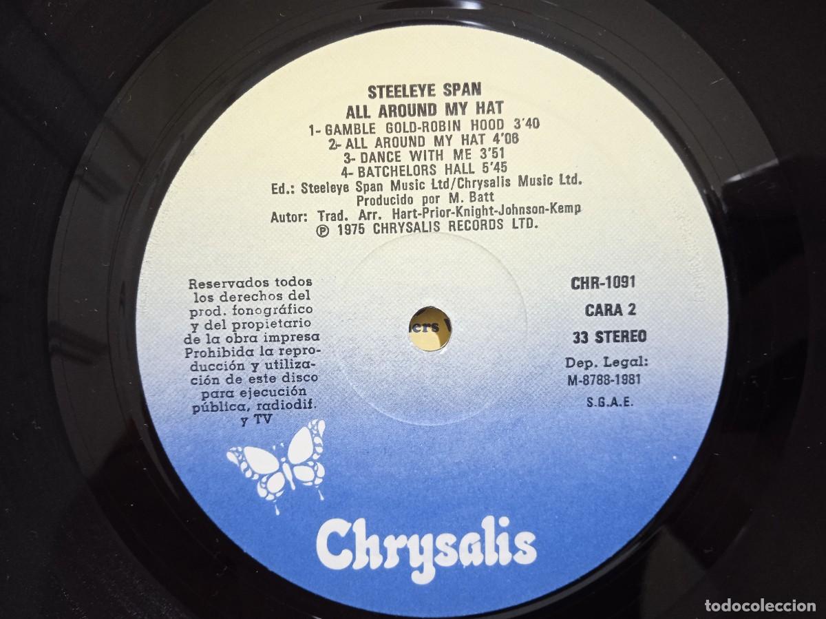Discos de vinilo: Steeleye Span - All Around My Hat - LP - 1981 - Ed. Espa&ntilde;ola - Foto 8