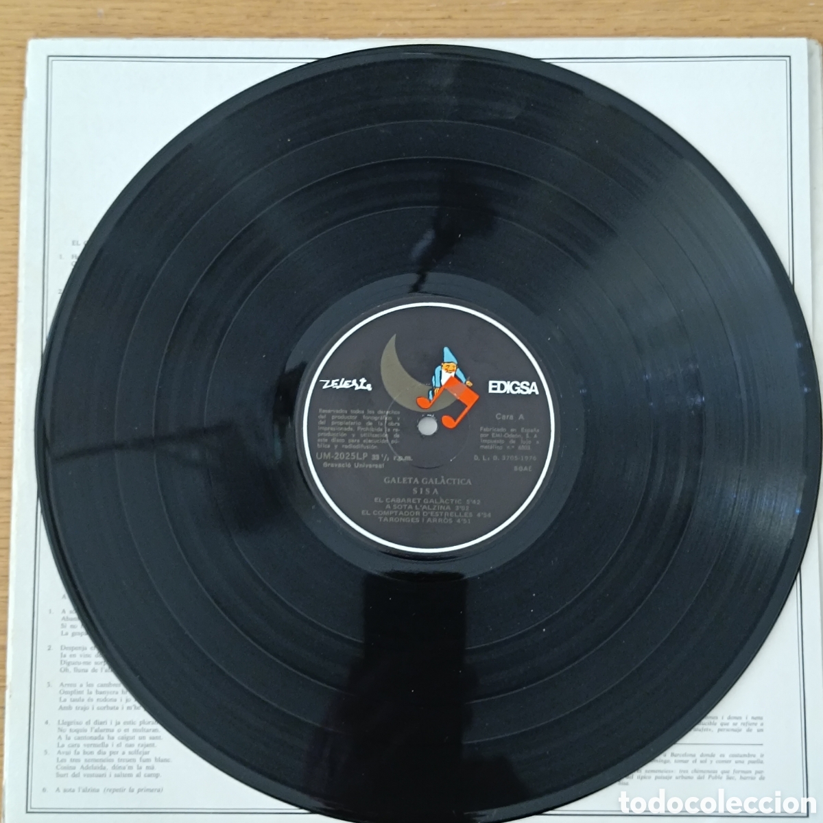 Discos de vinilo: Sisa LP Galeta Gal&aacute;ctica - Foto 5