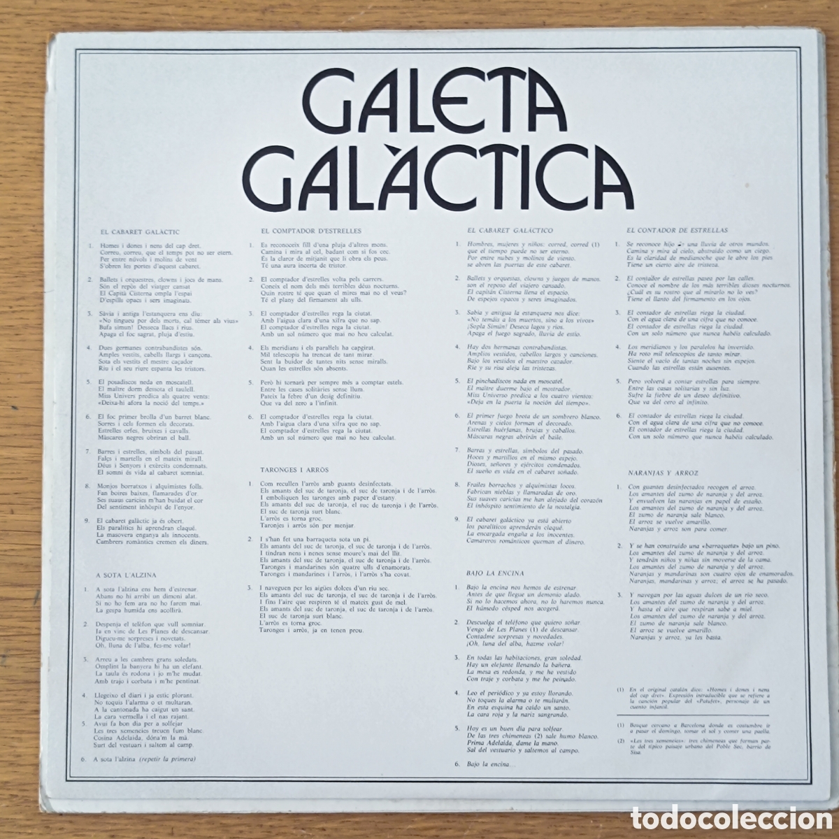 Discos de vinilo: Sisa LP Galeta Gal&aacute;ctica - Foto 7