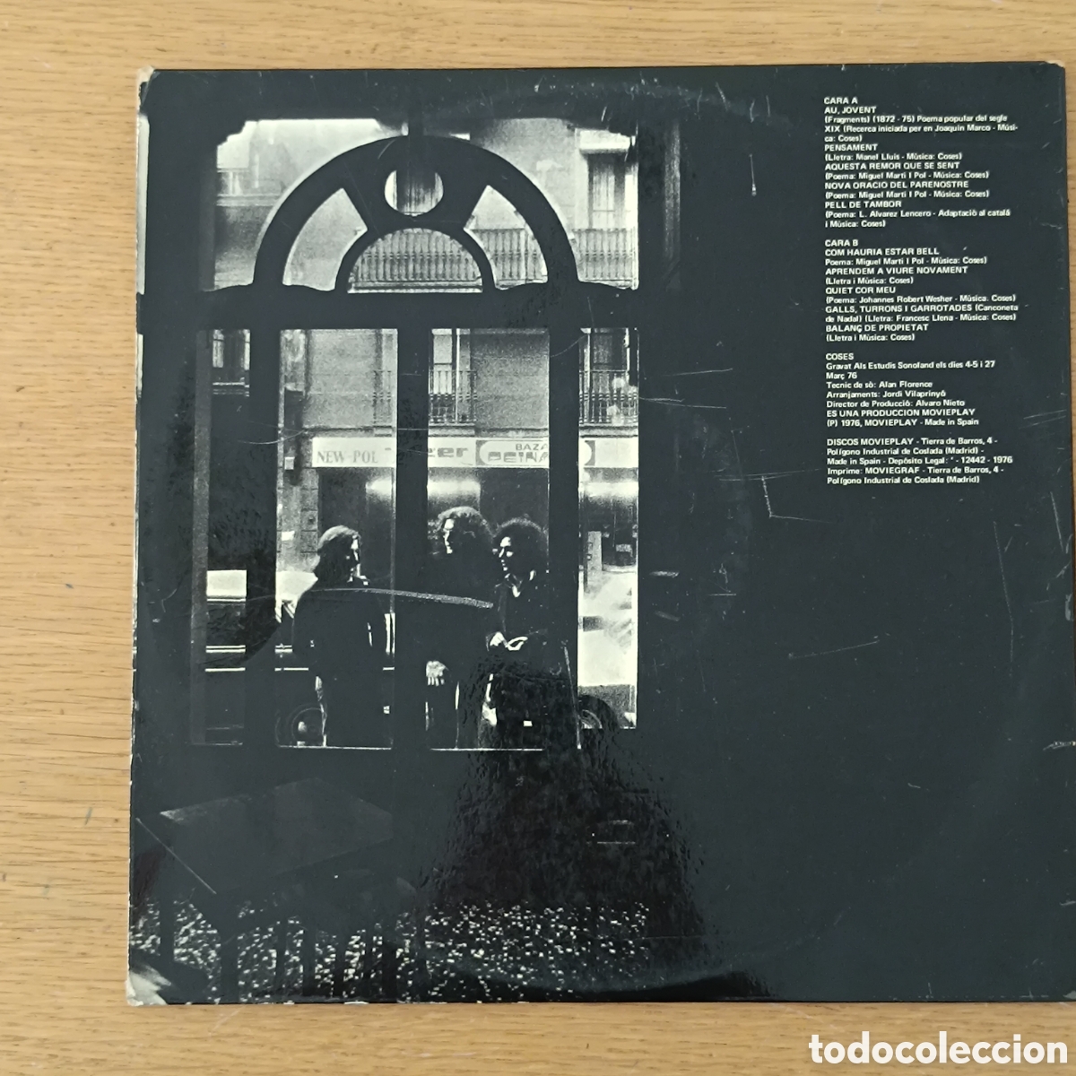 Discos de vinilo: Coses LP V&iacute;a Fora! (Spain 1975) - Foto 2
