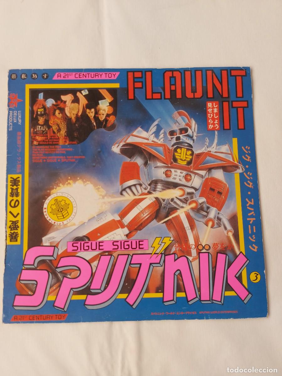 Discos de vinilo: Sigue Sigue Sputnik. Flaunt It. Vinilo. - Foto 1