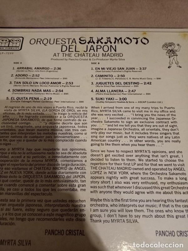 Discos de vinilo: chateau madrid de sakamoto - Foto 2