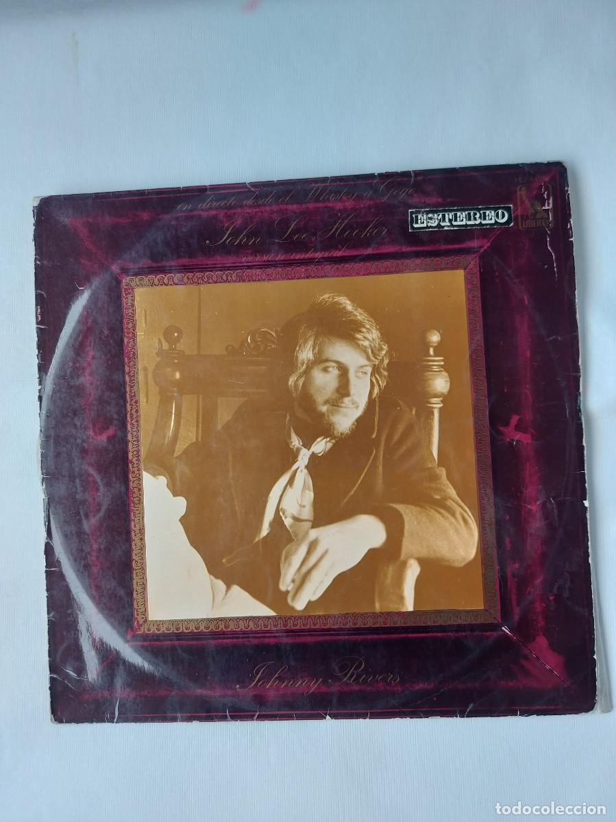 Discos de vinilo: John Lee Hooker. Johmy Rivers. Vinilo - Foto 1