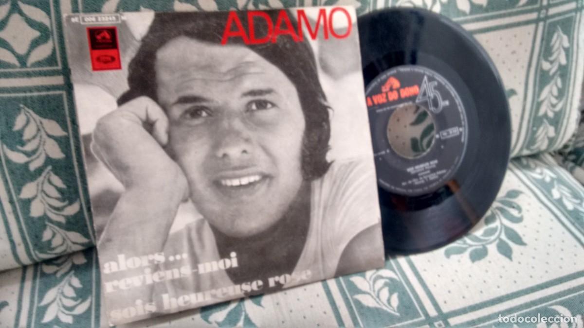 Discos de vinilo: Single ( vinilo) de ADAMO a&ntilde;os 60 - Foto 1
