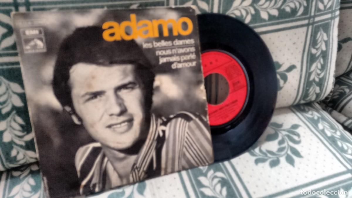 Discos de vinilo: Single ( vinilo) de ADAMO a&ntilde;os 60 - Foto 1