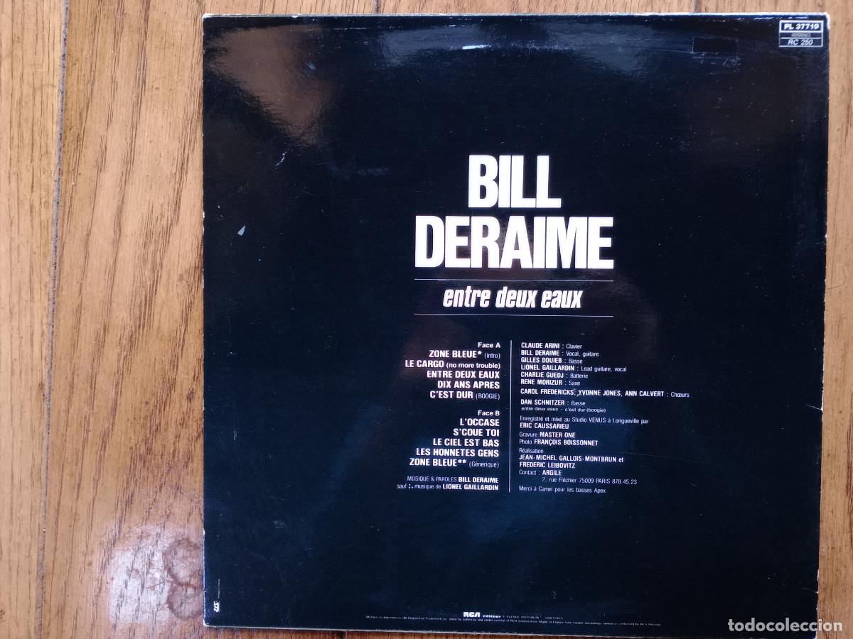 Discos de vinilo: Bill Deraime - entre deux eaux - Foto 2