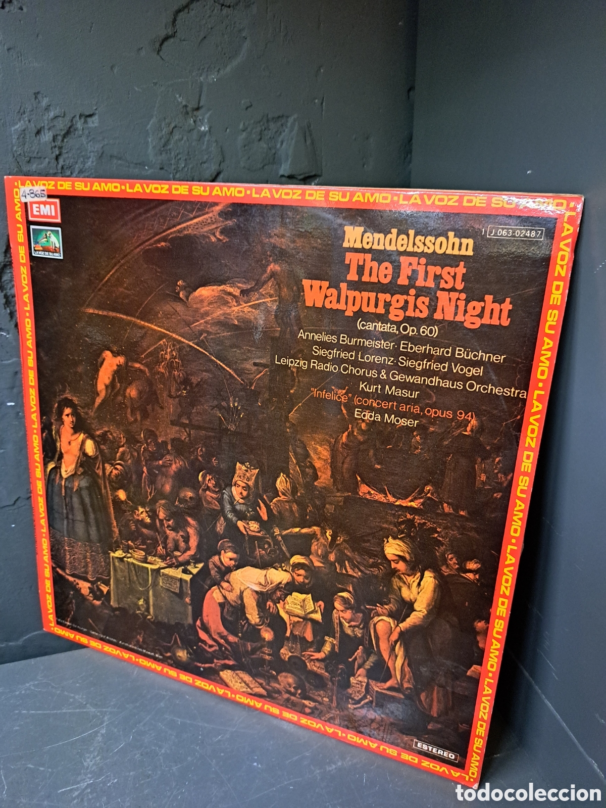 Discos de vinilo: Mendelssohn. The First Walpurgis Night - Foto 1
