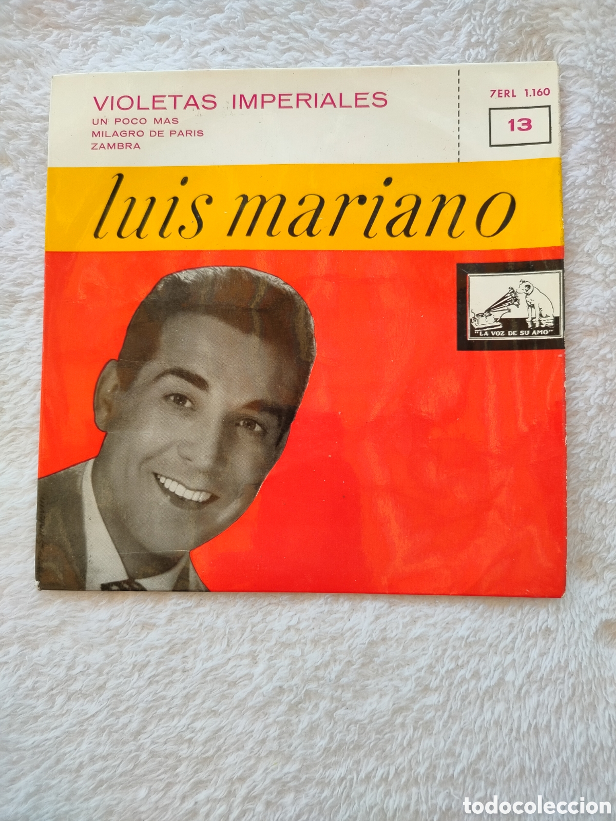 Discos de vinilo: Luis Mariano EP 1958 - Foto 1