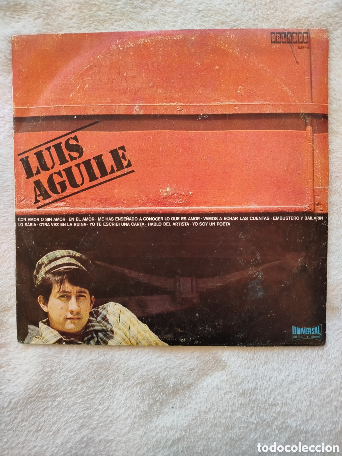 Discos de vinilo: Luis Aguil&eacute; LP 1971. - Foto 1