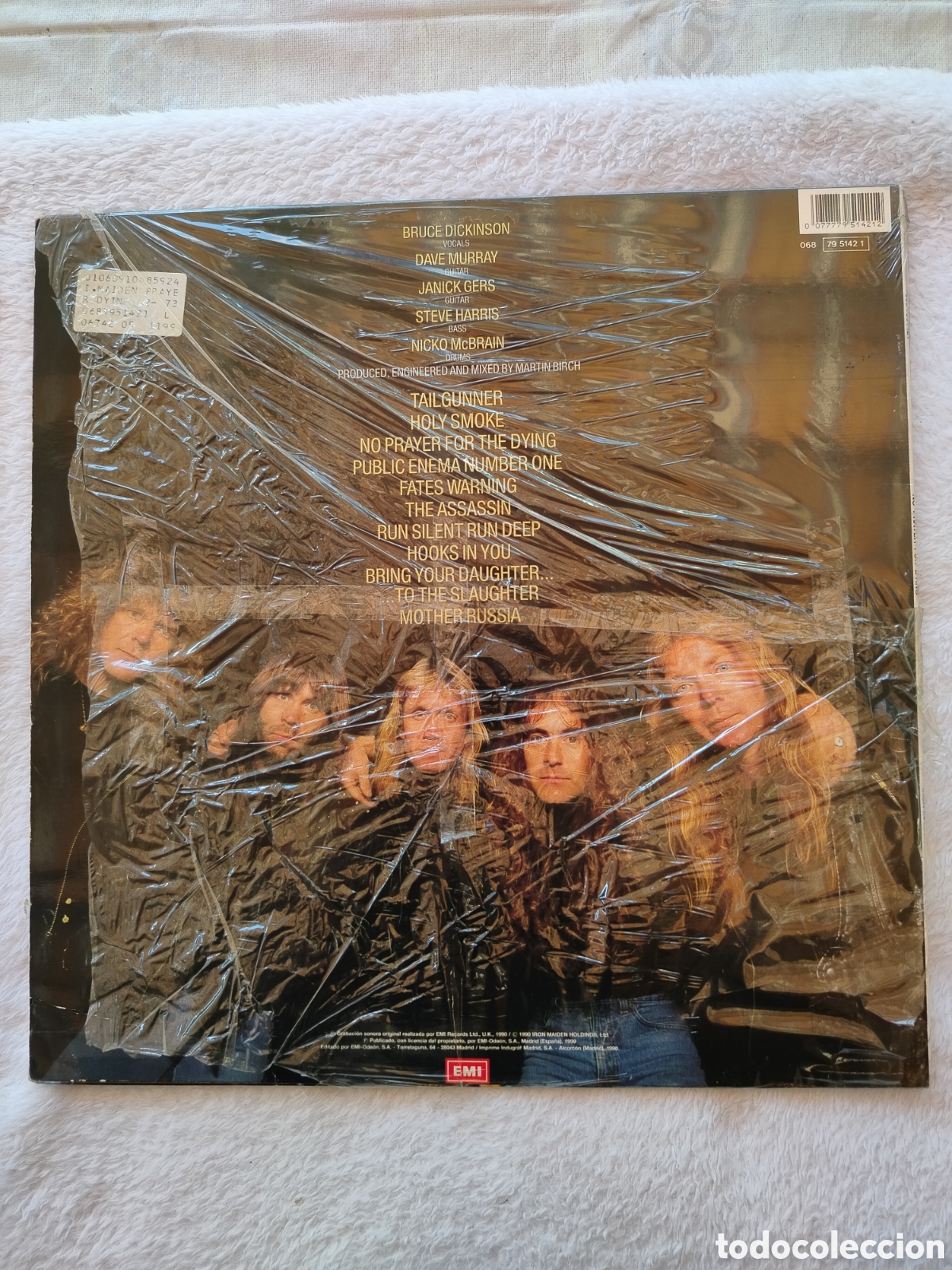 Discos de vinilo: Iron Maiden LP 1990. - Foto 2