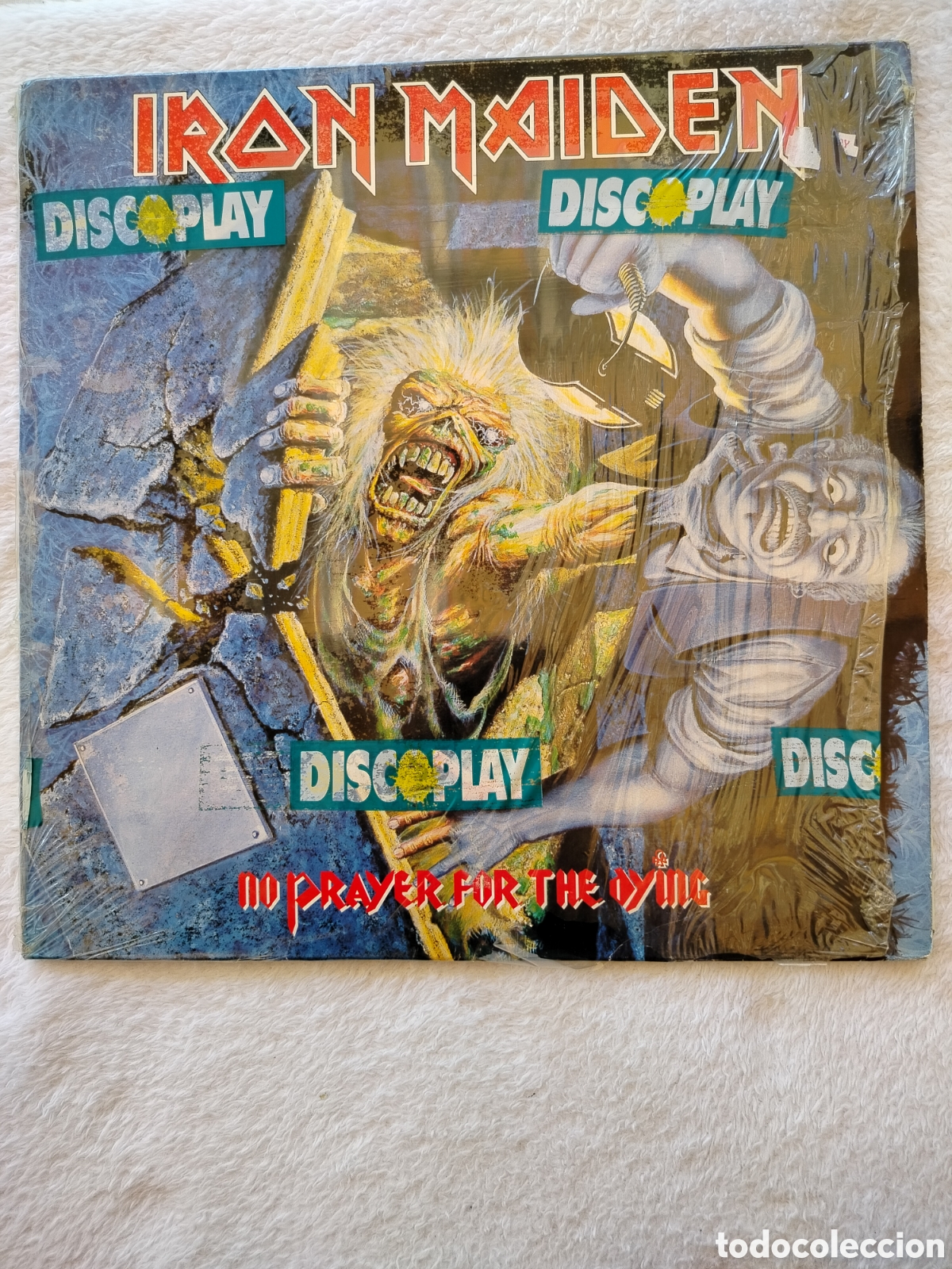 Discos de vinilo: Iron Maiden LP 1990. - Foto 1