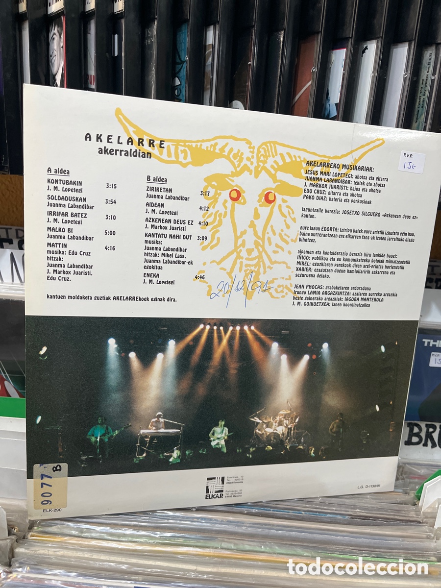 Discos de vinilo: akelarre akerraldian - Foto 2