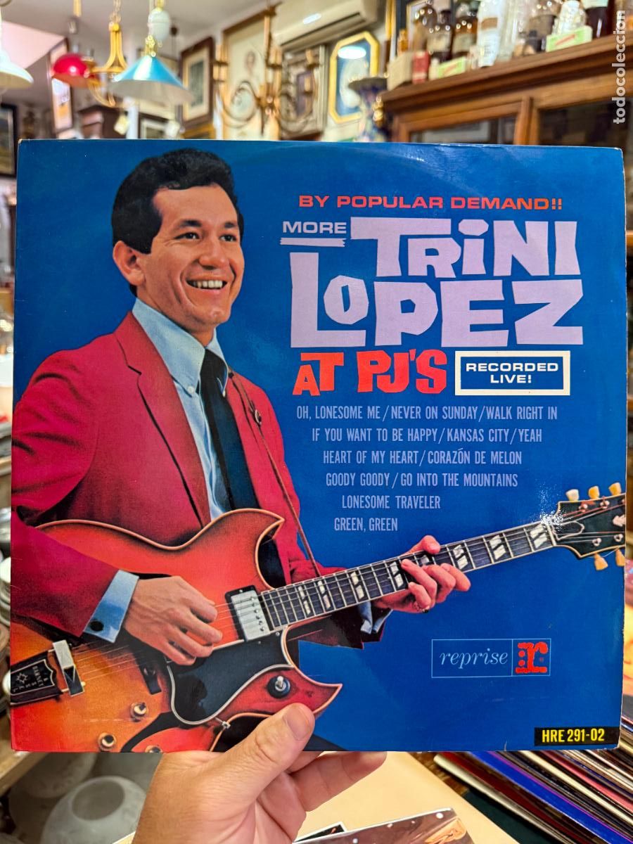 Discos de vinilo: LP TRINI LOPEZ AT PJ&acute;S - Foto 1