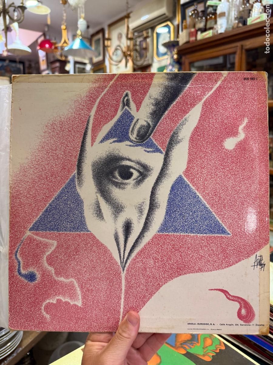 Discos de vinilo: LP LUIS EDUARDO AUTE - DE PAR EN PAR - Foto 2