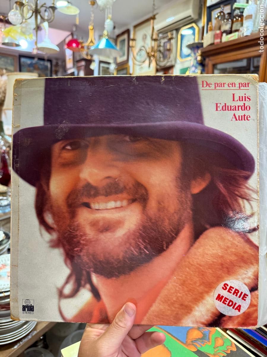 Discos de vinilo: LP LUIS EDUARDO AUTE - DE PAR EN PAR - Foto 1