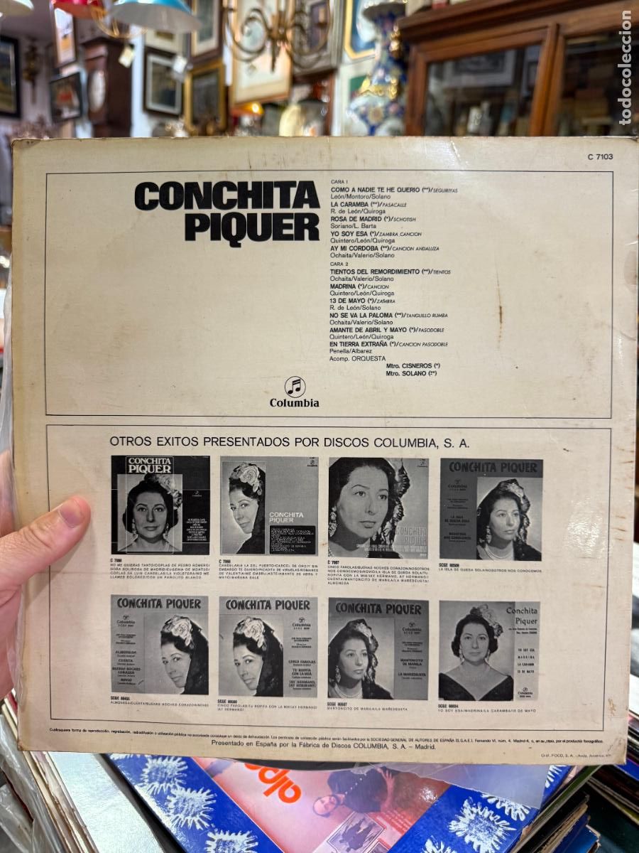 Discos de vinilo: LP CONCHITA PIQUER - - Foto 3