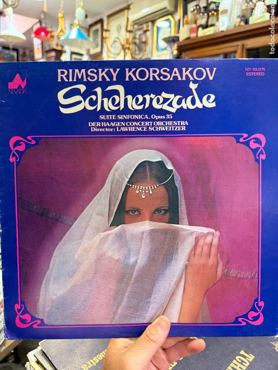 Discos de vinilo: LP SCHEHEREZADE - RIMSKY KORSAKOV - Foto 1