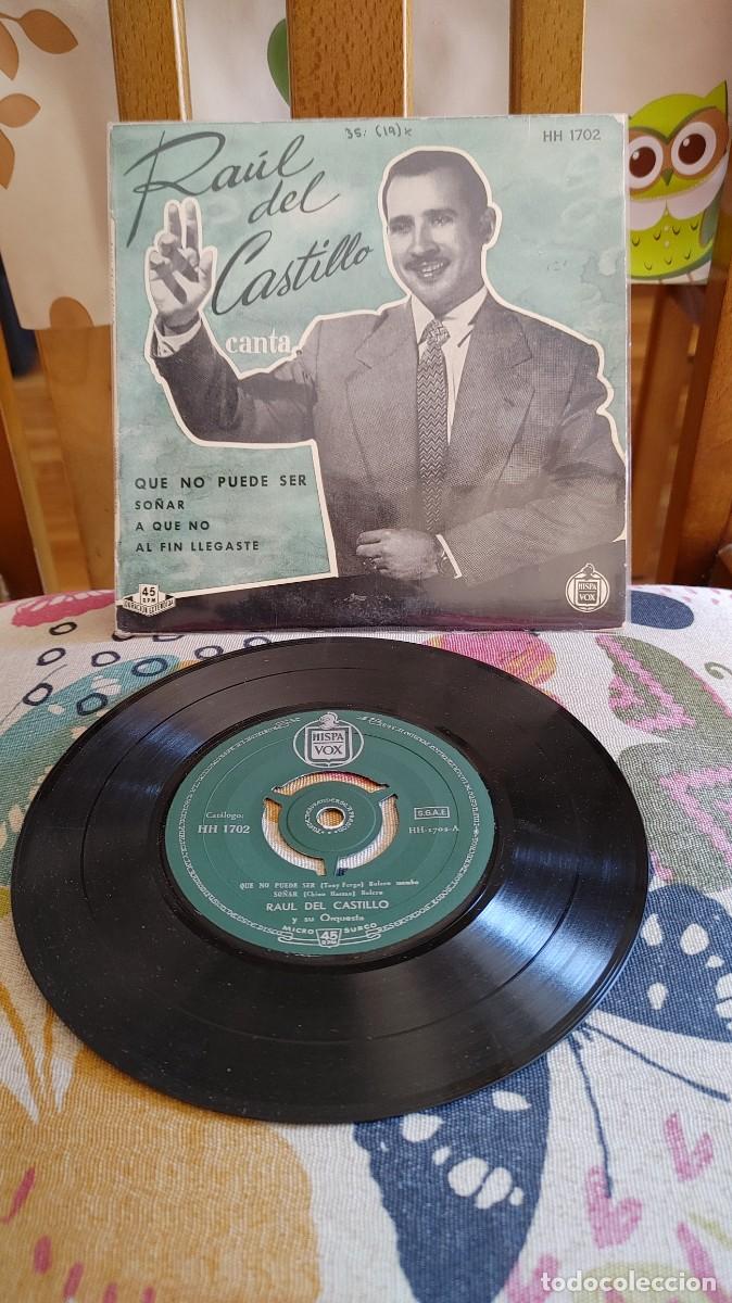 Discos de vinilo: RAUL DEL CASTILLO-EP QUE NO PUEDE SER +3 - Foto 1