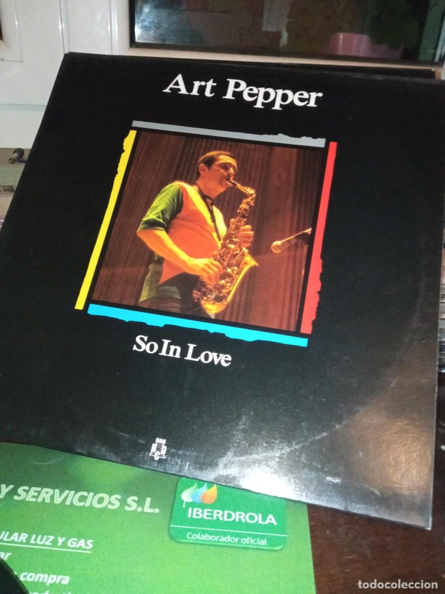 Discos de vinilo: Art Pepper so in love - Foto 1