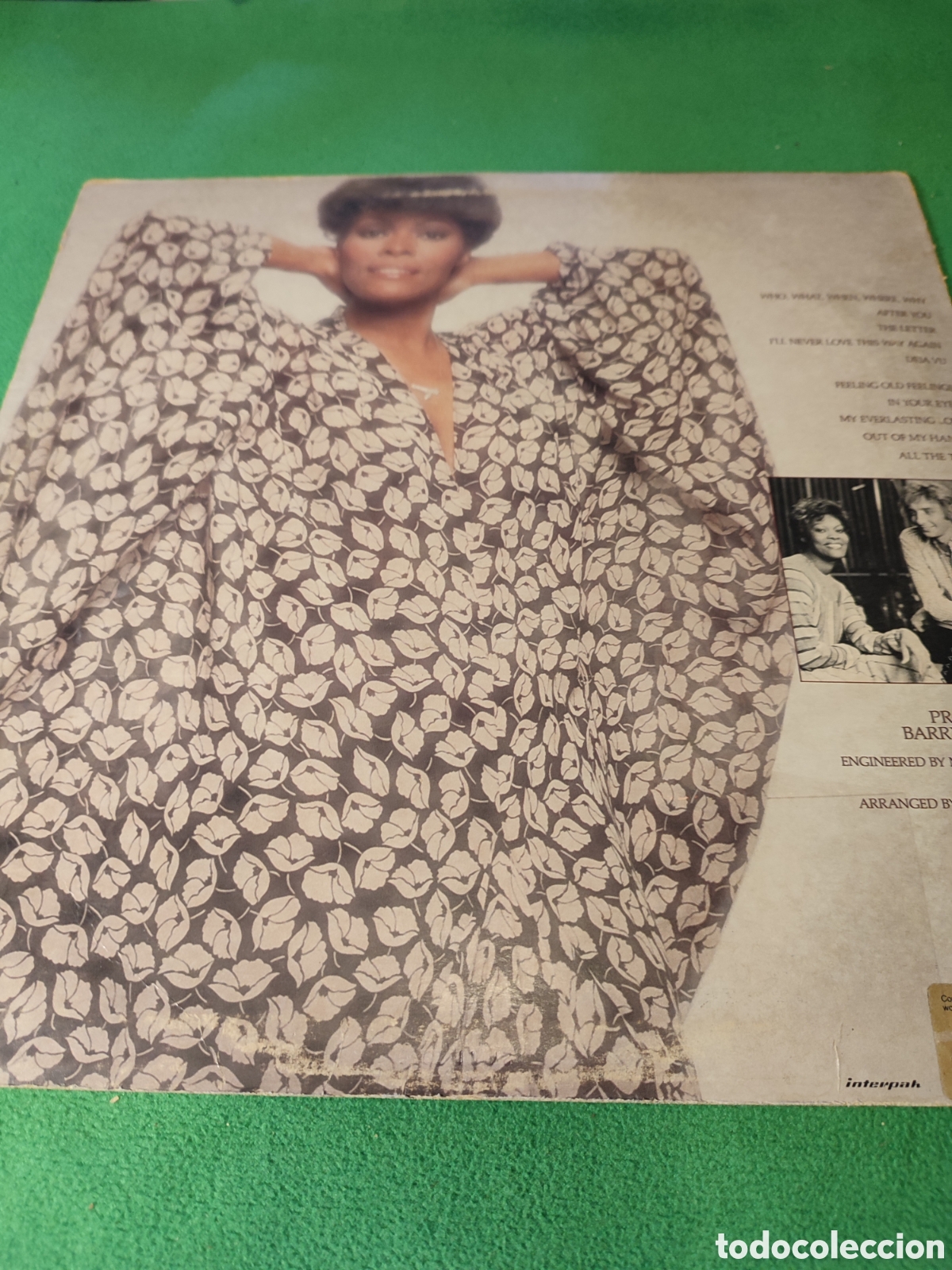 Discos de vinilo: Dionne Warwick - Dionne Edici&oacute;n 1979 - Foto 4