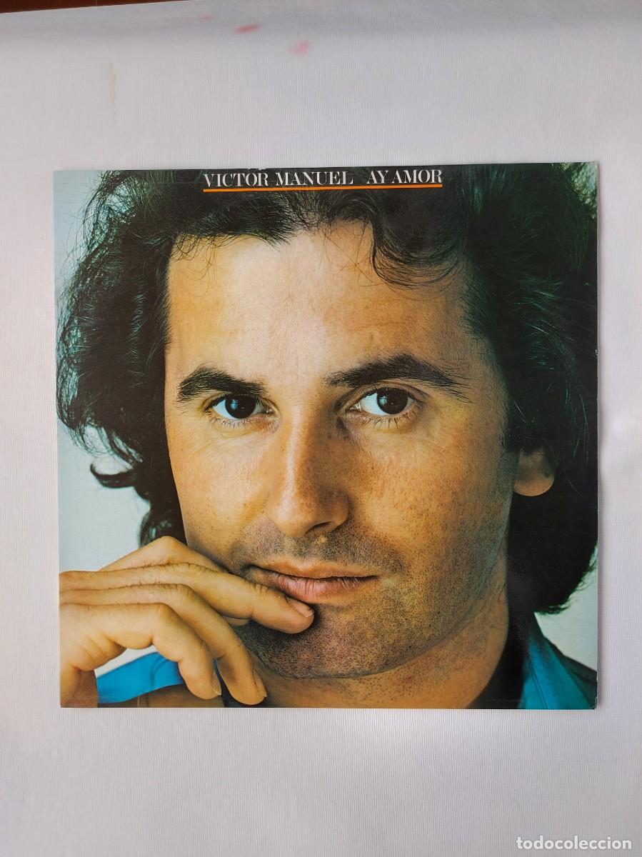Discos de vinilo: V&iacute;ctor Manuel. Ay, amor. Vinilo - Foto 1