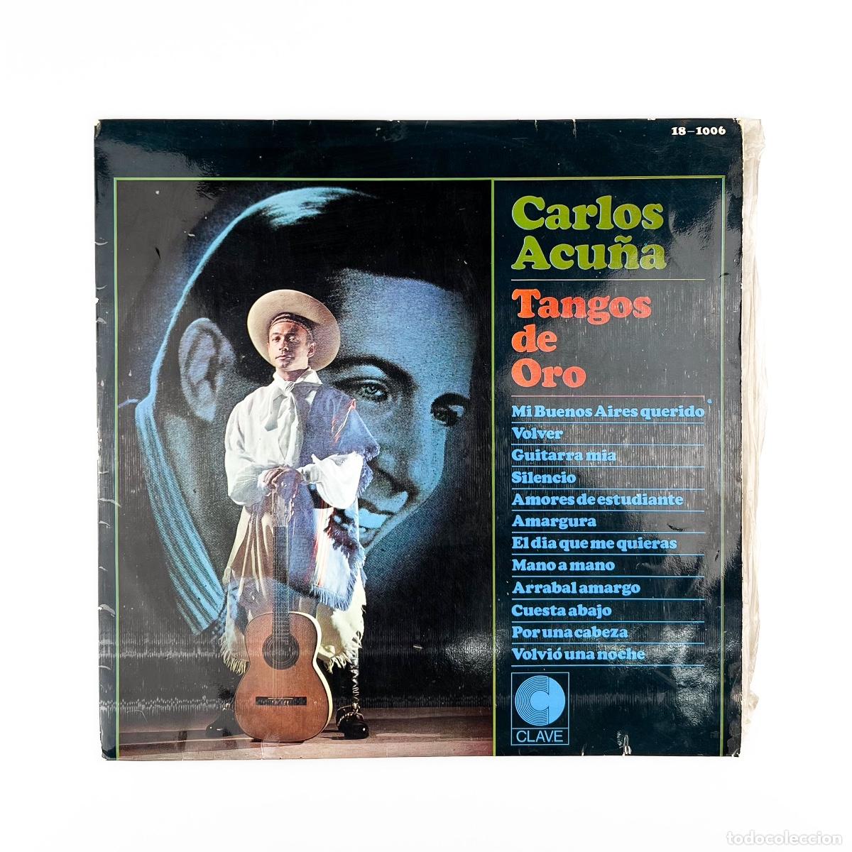 Discos de vinilo: LP. Carlos Acu&ntilde;a. Tangos De Oro (VG/VG) - Foto 1