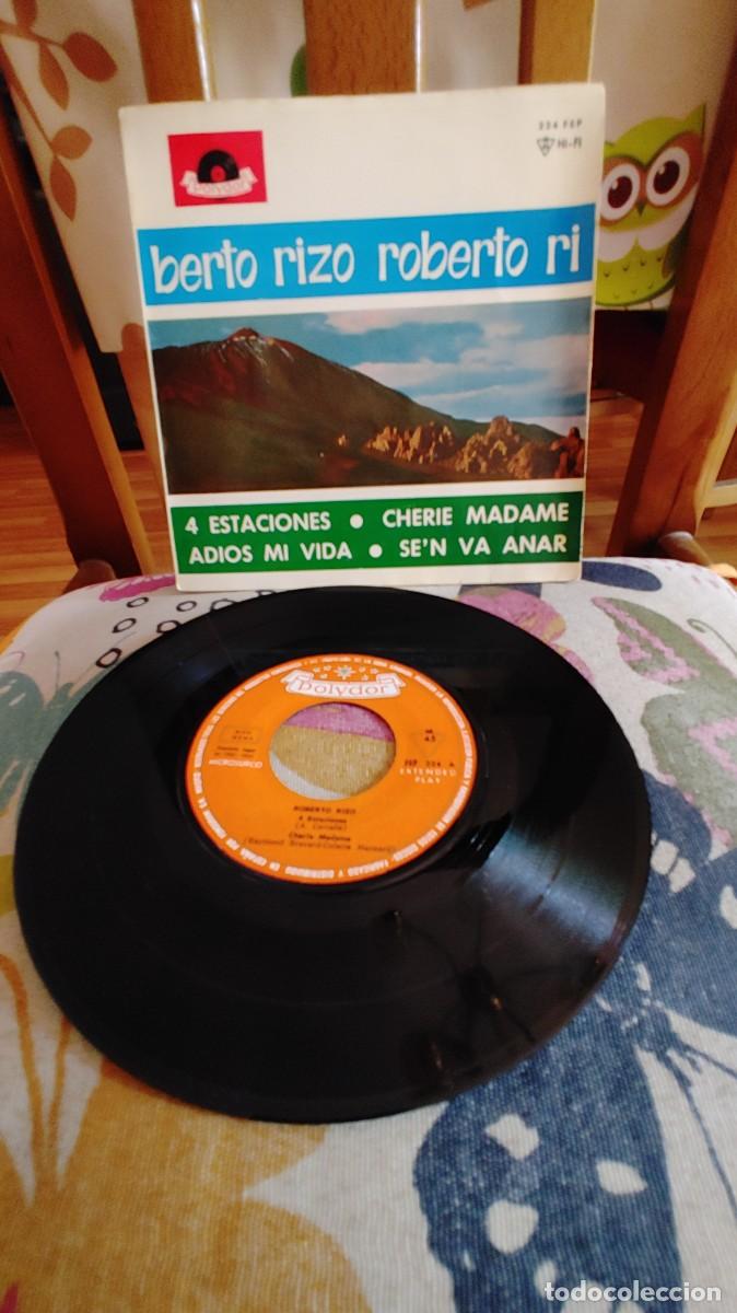 Discos de vinilo: ROBERTO RIZO-EP 4 ESTACIONES +3 - Foto 1