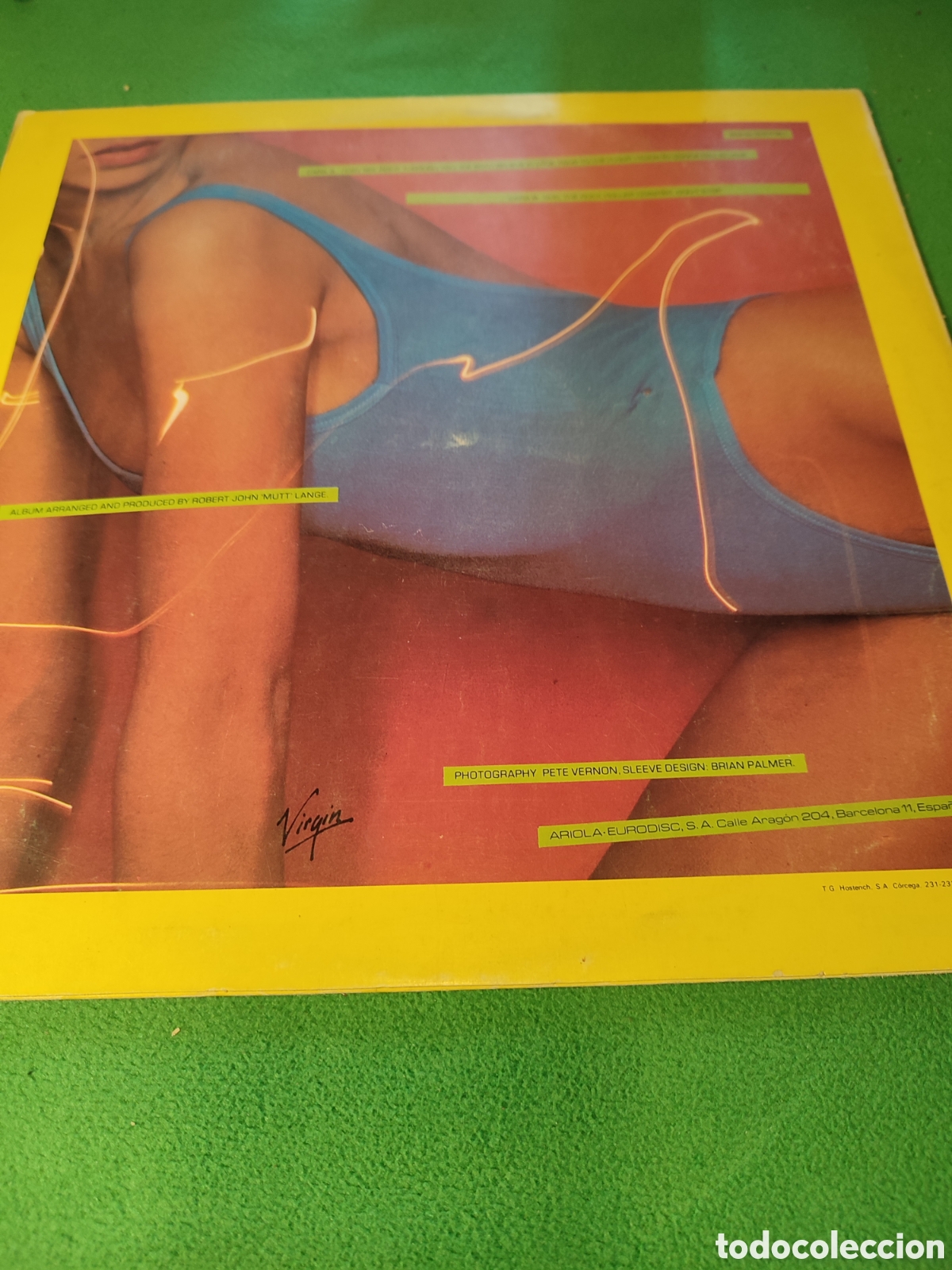 Discos de vinilo: Supercharge - Body Rhythm Edici&oacute;n 1979 - Foto 2