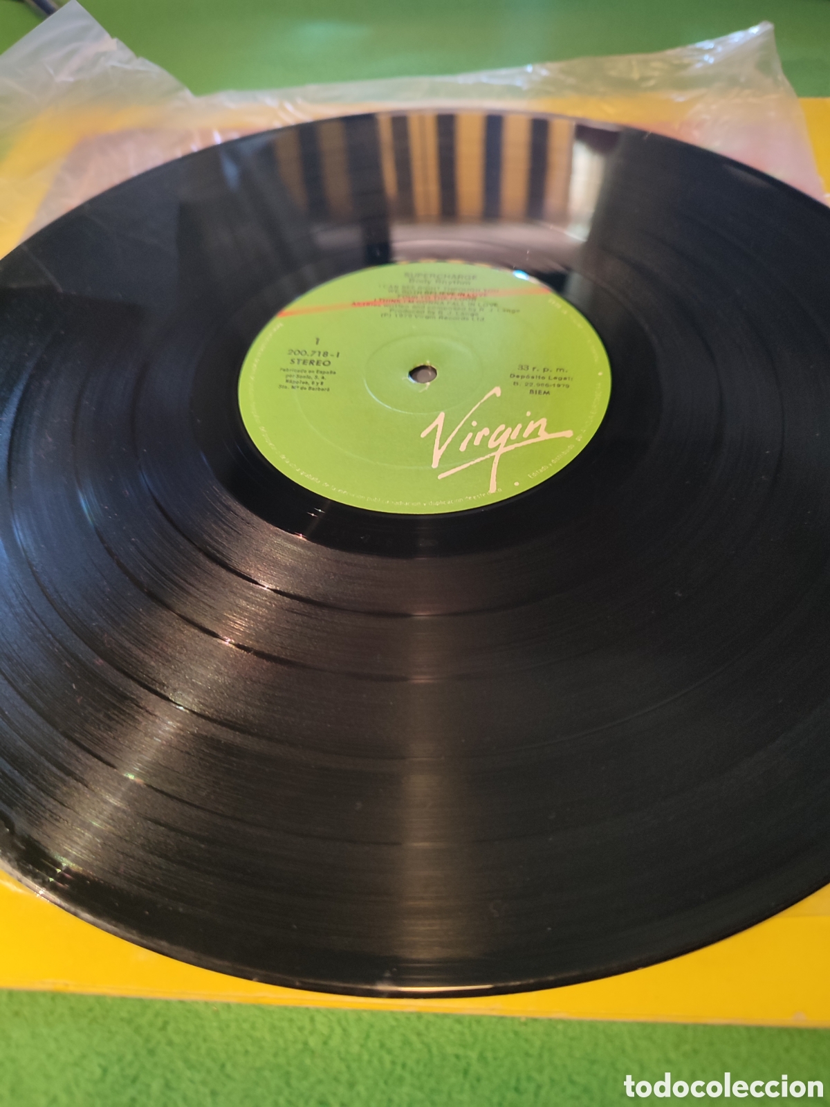 Discos de vinilo: Supercharge - Body Rhythm Edici&oacute;n 1979 - Foto 3