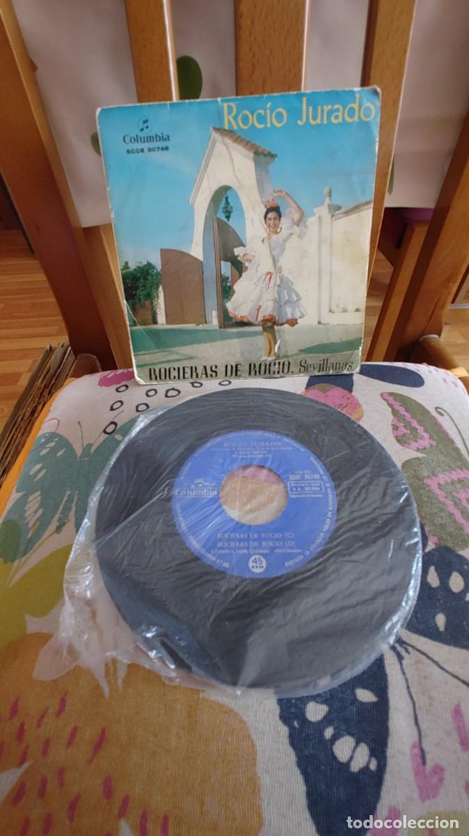 Discos de vinilo: ROCIO JURADO-EP ROCIERAS DE ROCIO - Foto 1