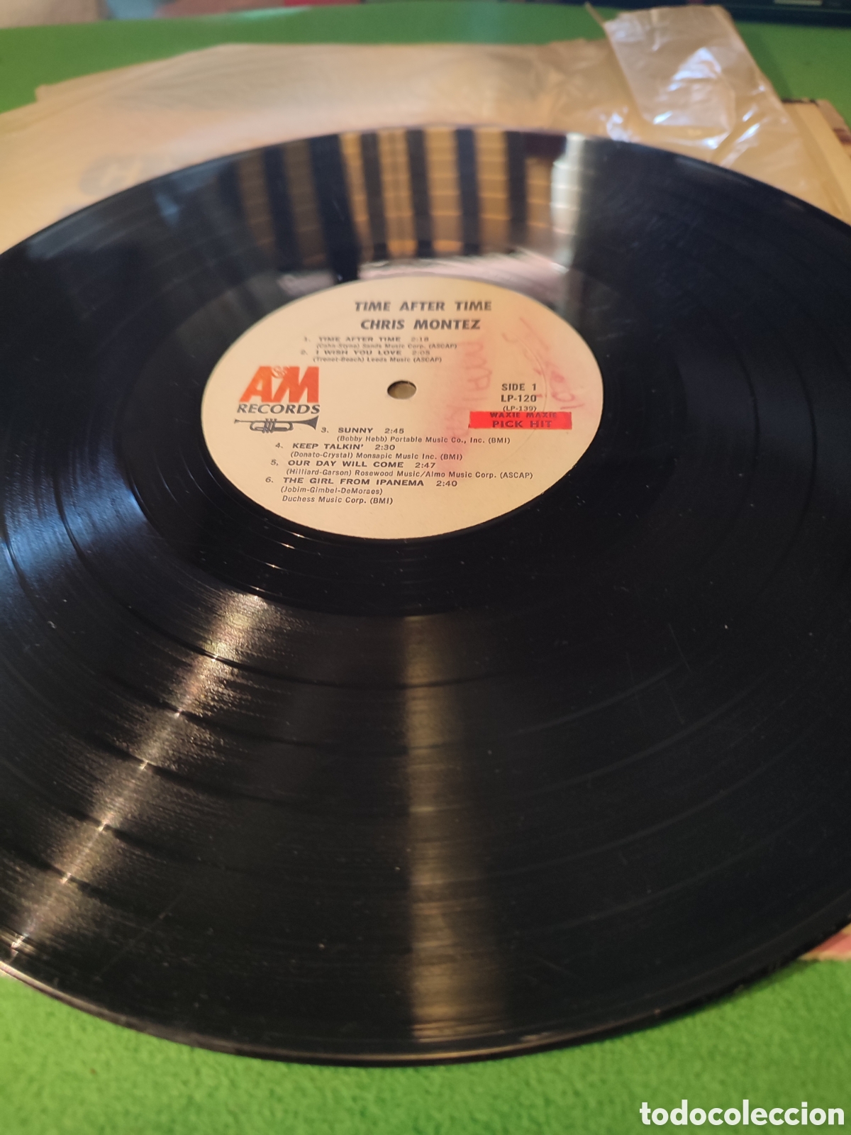 Discos de vinilo: Chris Montez - Time after time Edici&oacute;n USA 1968 - Foto 3