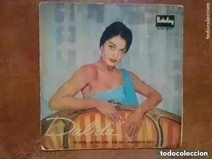 Discos de vinilo: DALIDA - LES GITANS + 3 (EP) 1959 - Foto 1