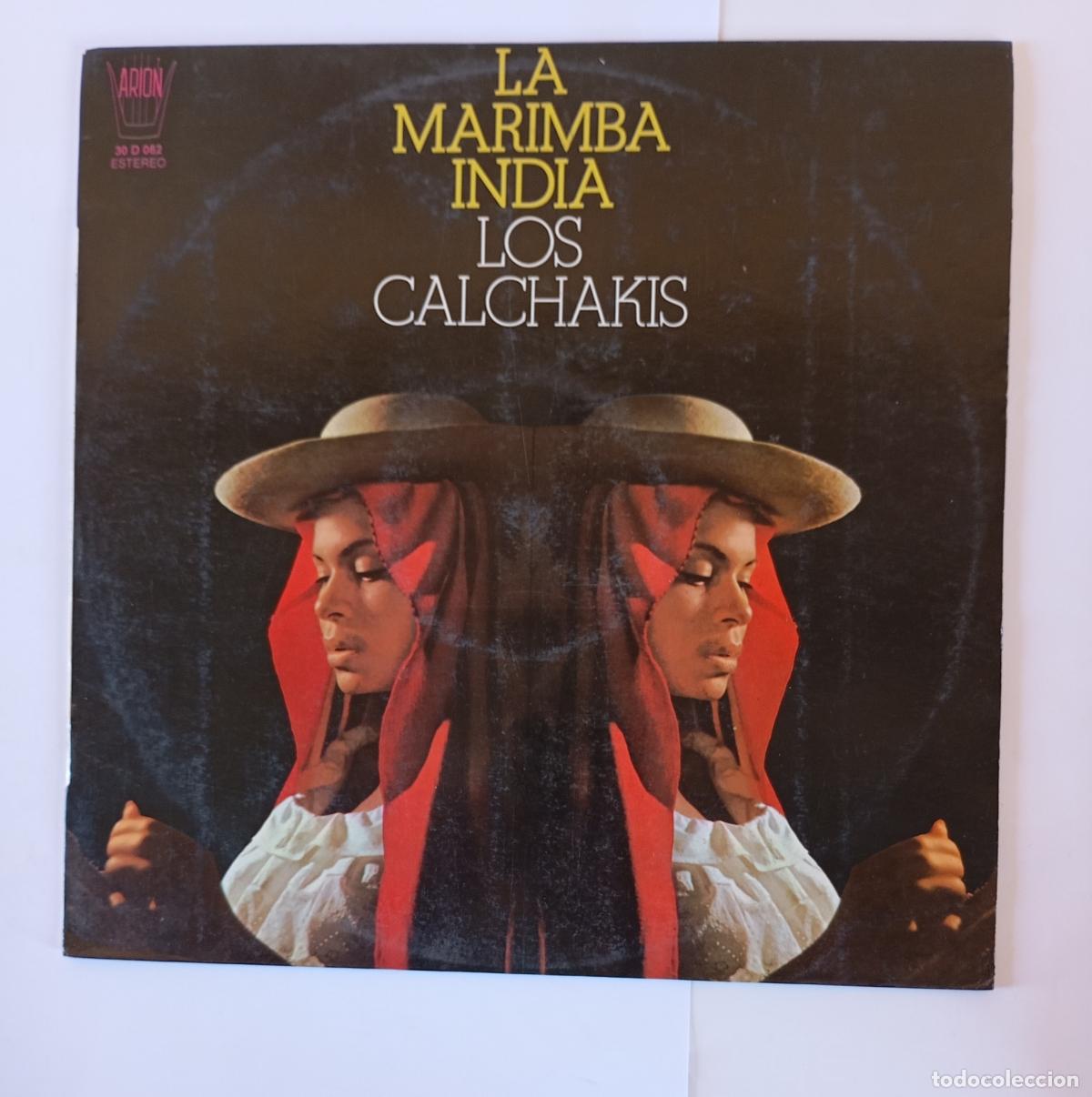 Discos de vinilo: LA MARIMBA INDIA. LOS CALCHAKIS. LP. TDKDA69 - Foto 1