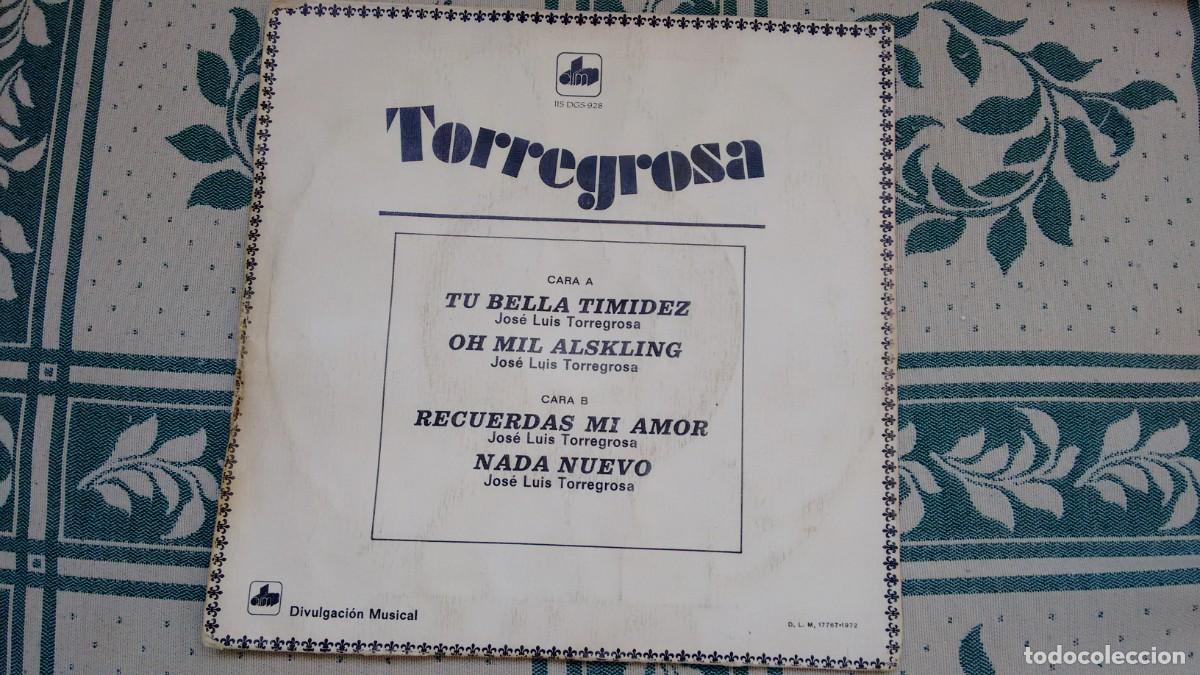 Discos de vinilo: E.P. ( vinilo) de TORREGROSA A&Ntilde;OS 70 - Foto 2