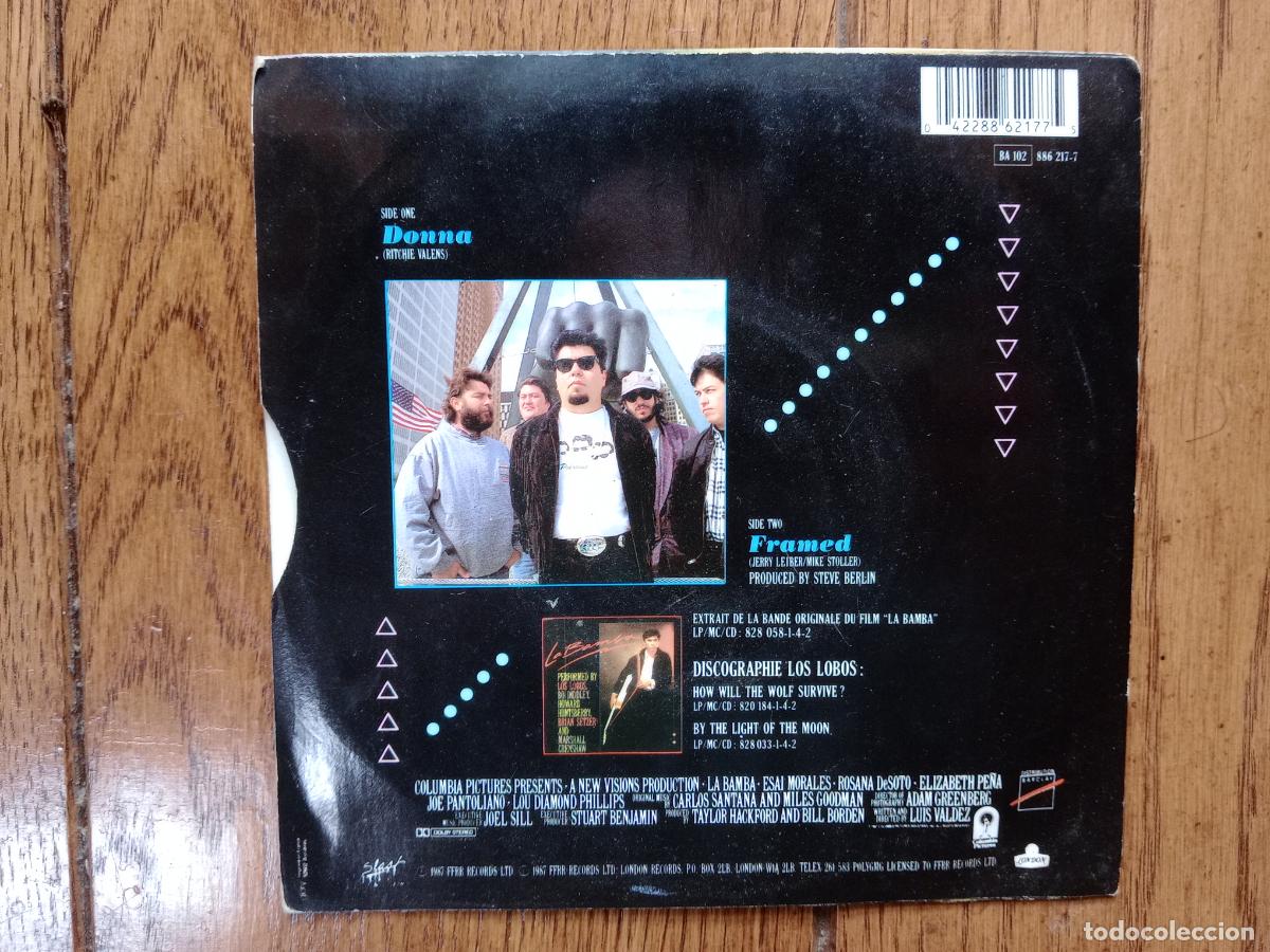 Discos de vinilo: Los Lobos - Donna + Framed - Foto 2