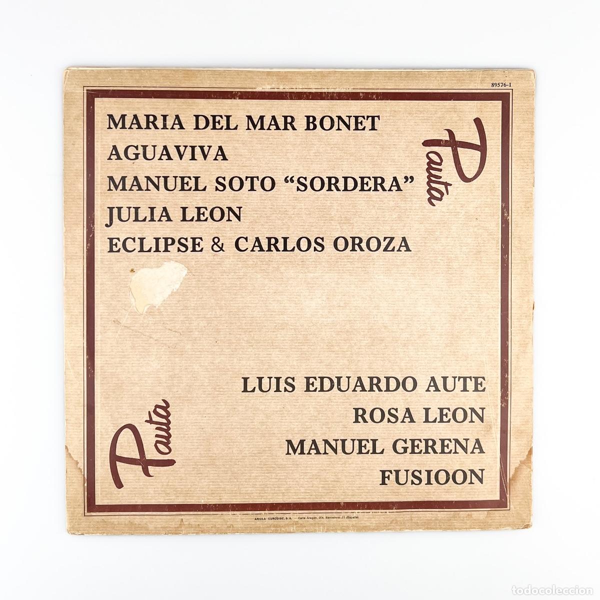 Discos de vinilo: LP. Varios. Pauta (VG/VG) - Foto 2