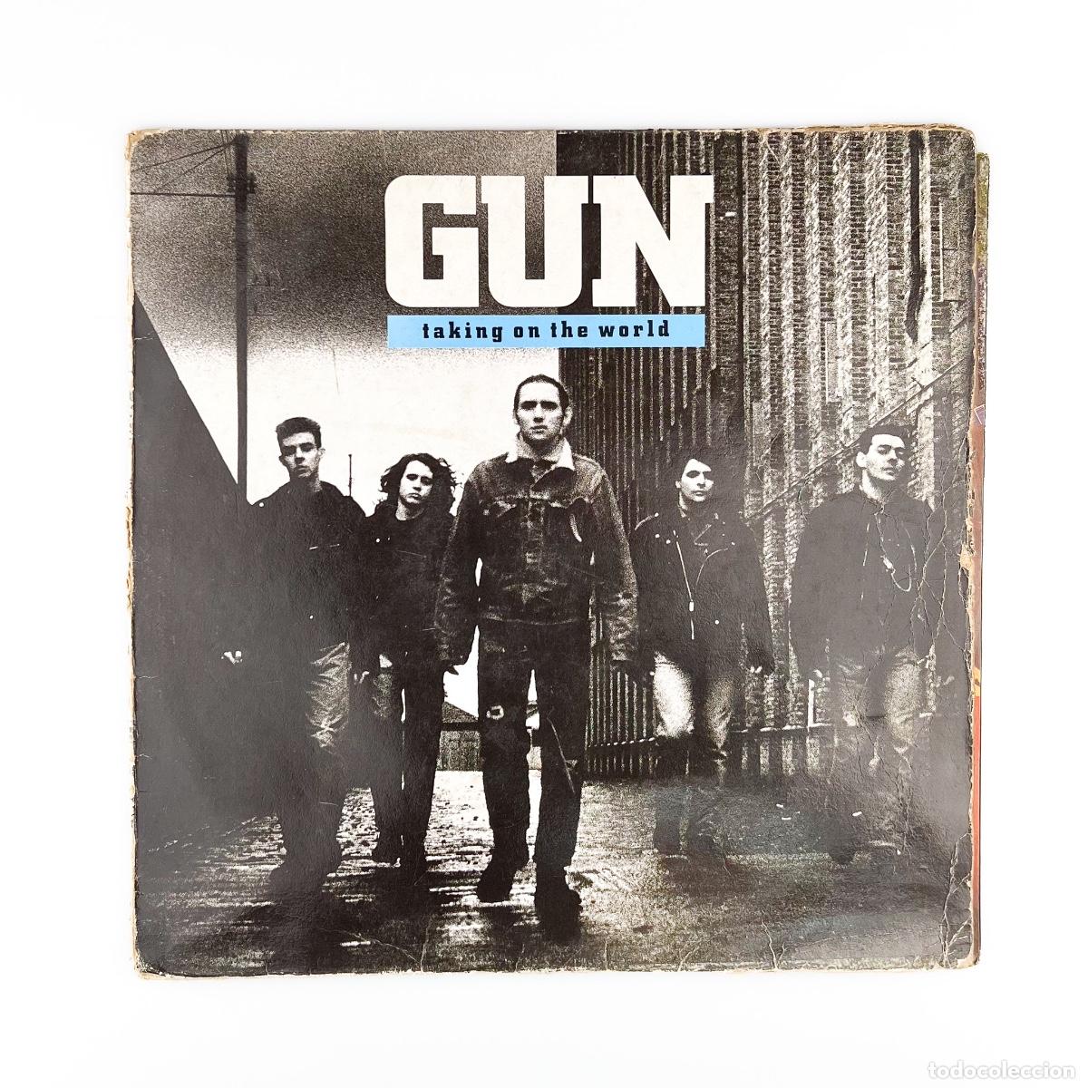 Discos de vinilo: LP. Gun Taking On The World (G+/G+) - Foto 1