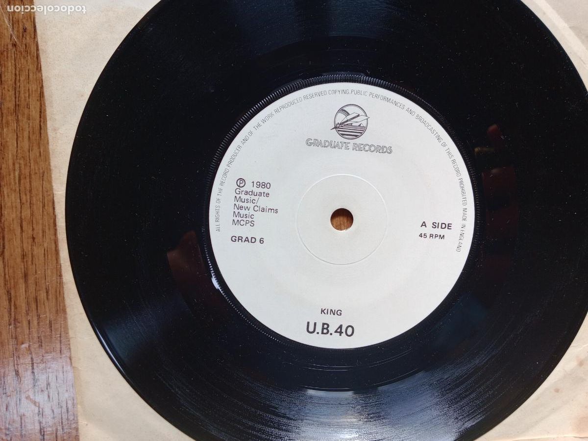 Discos de vinilo: U.B. 40 - king + food for thought - Foto 1