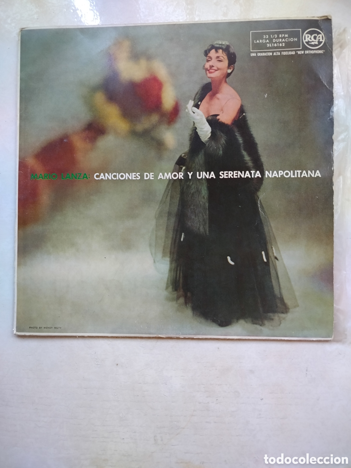 Discos de vinilo: Mario Lanza LP 1958. - Foto 1