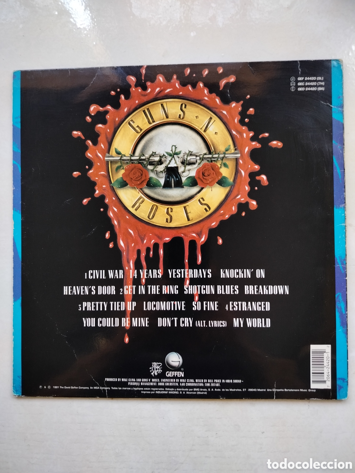 Discos de vinilo: Guns N Roses 2xLPs. - Foto 2