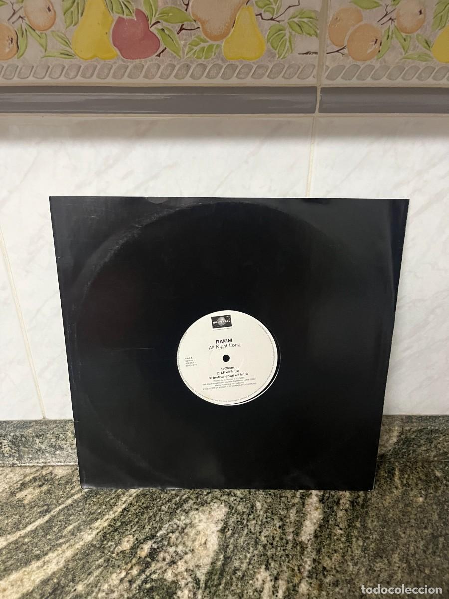 Discos de vinilo: Rakim All Night Long - Foto 1