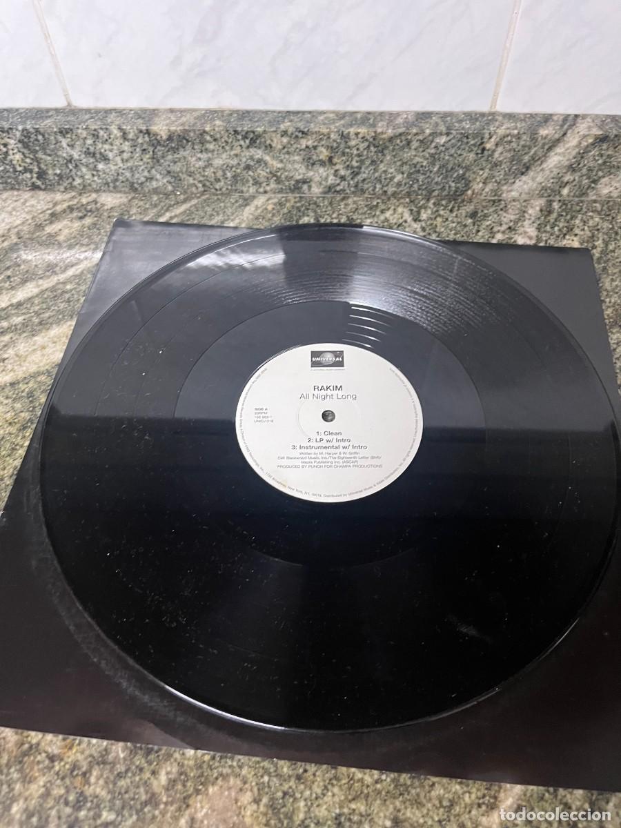 Discos de vinilo: Rakim All Night Long - Foto 2