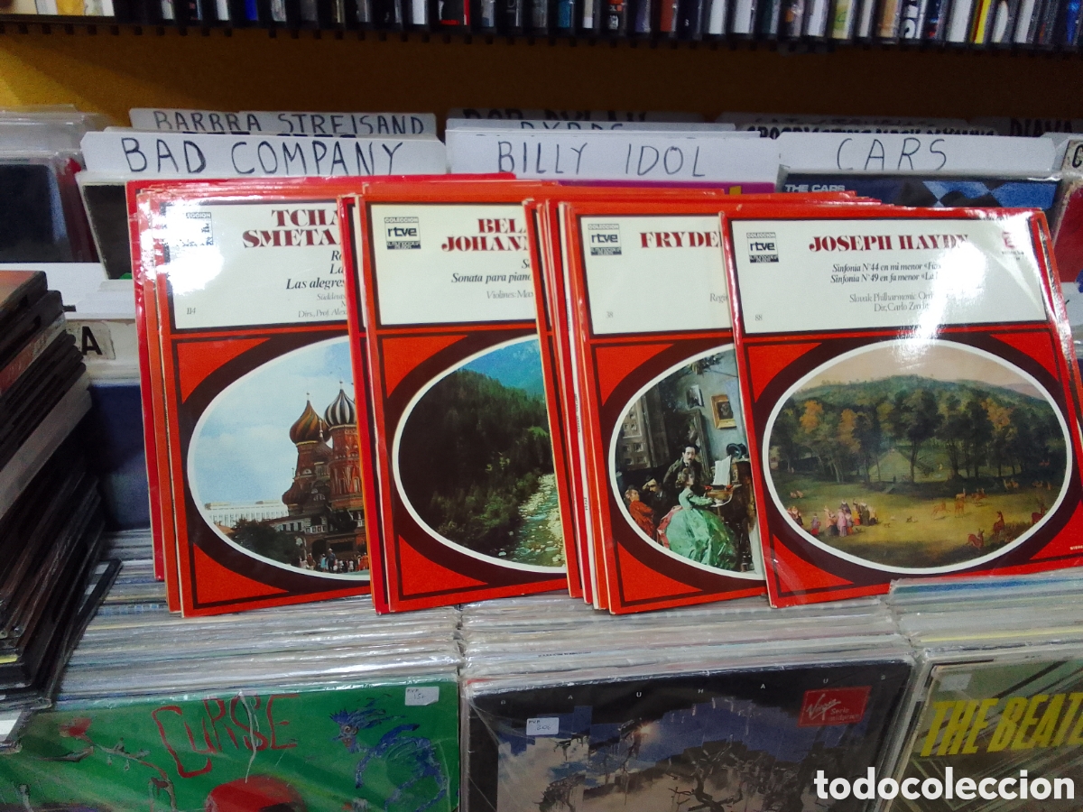 Dischi in vinile: Lote 34 discos musica cl&aacute;sica rtve