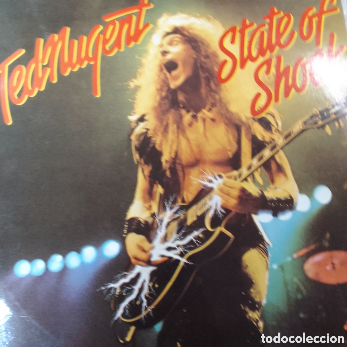Discos de vinilo: TED NUGENT STATE OF SHOCK - Foto 1