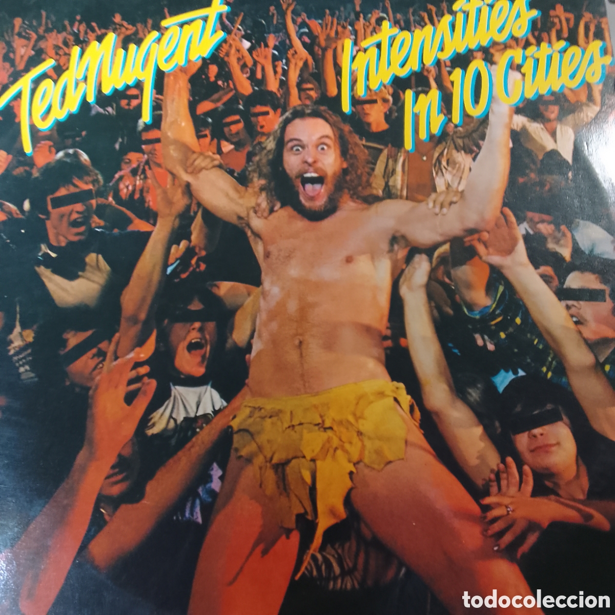 Discos de vinilo: TED NUGENT INTENSITIES IN 10 CITIES - Foto 1